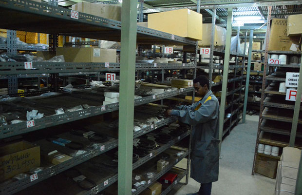 ENITCO’s Kality Center Spare parts outlet